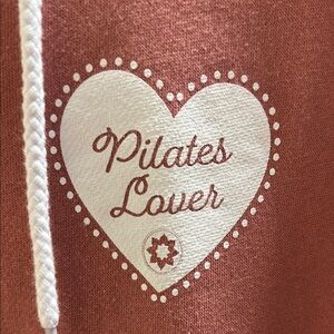 Light Weight Pilates Lover Heart Hoodie
